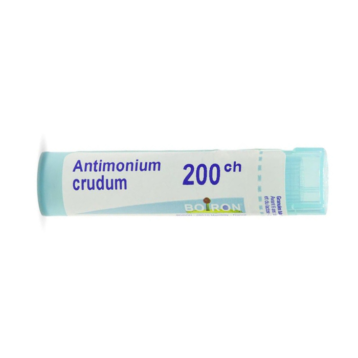 Antimonium Crudum 200ch boiron ANTIMONIUM CRUDUM 200Ch - Image 1