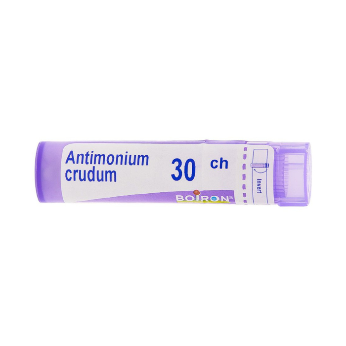 Antimonium Crudum 30ch boiron ANTIMONIUM CRUDUM 30Ch - Image 1