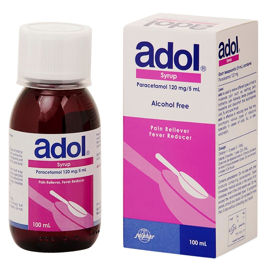 ADOL SYRUP 120MG-5ML 100ML ADOL SYRUP 120MG/5ML 100ML - Image 1