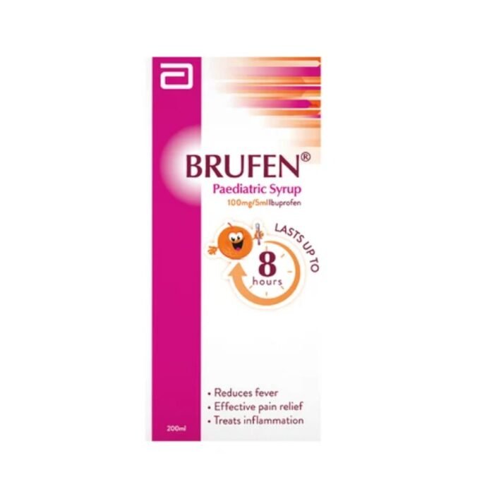 BRUFEN PAED SYRUP 200ML - Image 1