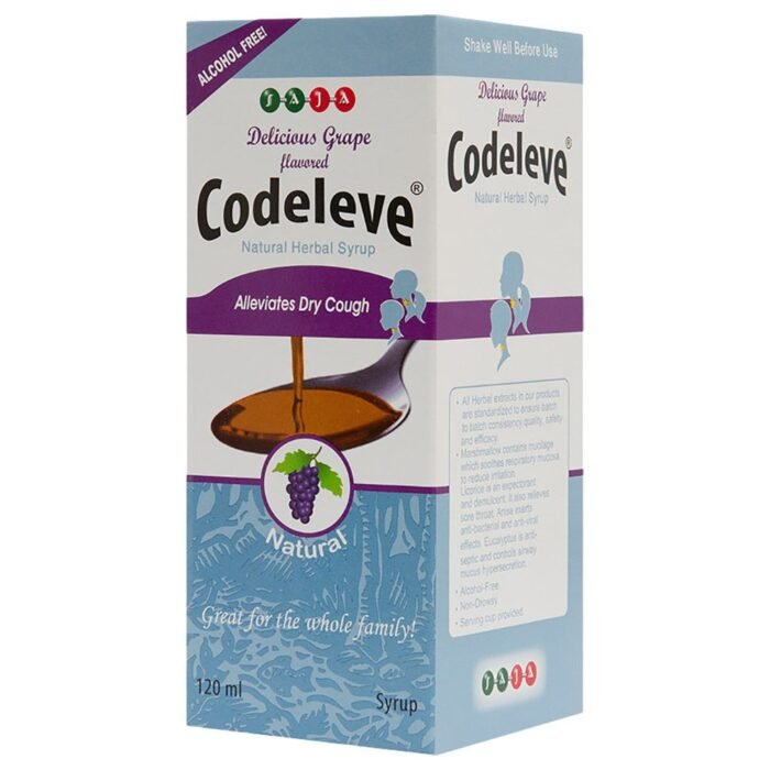 CODELEVE HERBAL SYRUP 120ML - Image 1