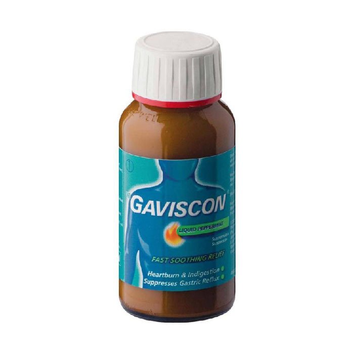 GAVISCON PEPPERMINT FLAVOUR 200ML GAVISCON PEPPERMINT FLAVOUR 200ML - Image 1