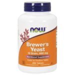 NOW BREWERS YEAST 10GRAIN TABS 200S