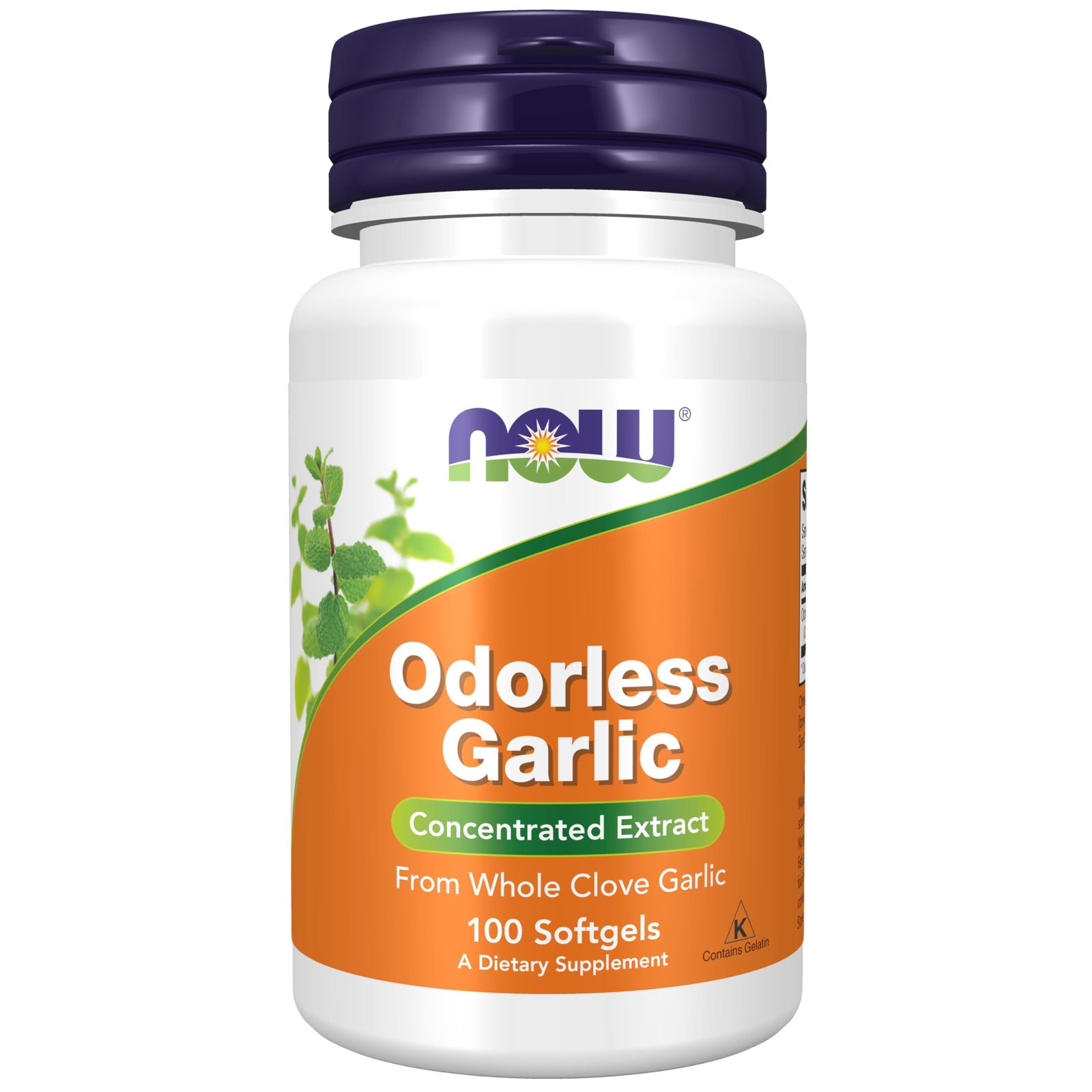 NOW ODORLESS GARLIC 100s NOW ODORLESS GARLIC 100s - Image 1