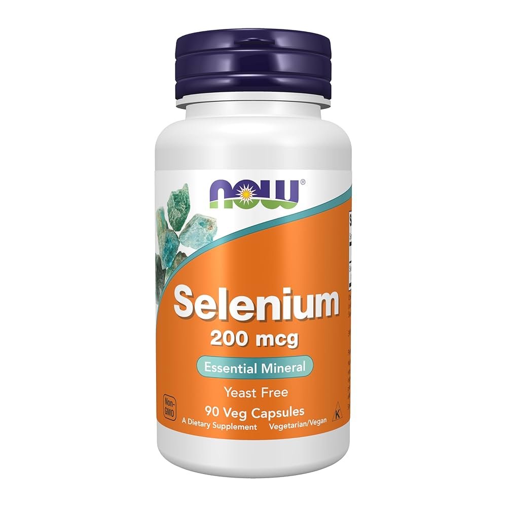 NOW SELENIUM 200MCG 90S NOW SELENIUM 200MCG 90S - Image 1