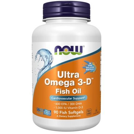 NOW ULTRA OMEGA-3 FISH OIL 90S