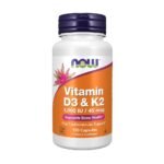 NOW VIT D3&K-2 1000IU 120S