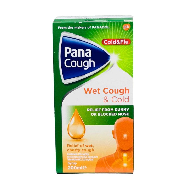 PANA COUGH 200ML SYRUP PANA COUGH 200ML SYRUP - Image 1