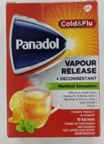 PANADOL COLD+FLU VAPOUR RELEASE 10 SACHETS