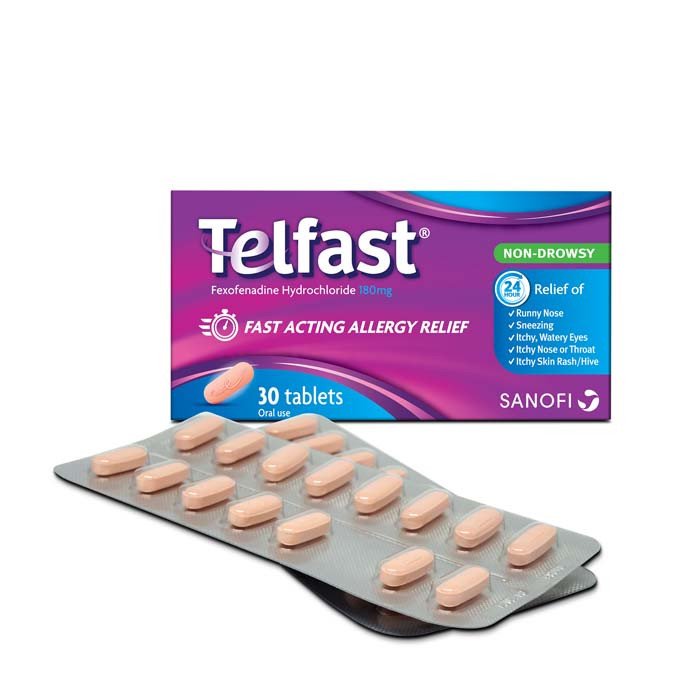TELFAST 180mg 30s TELFAST 180mg 30s - Image 1