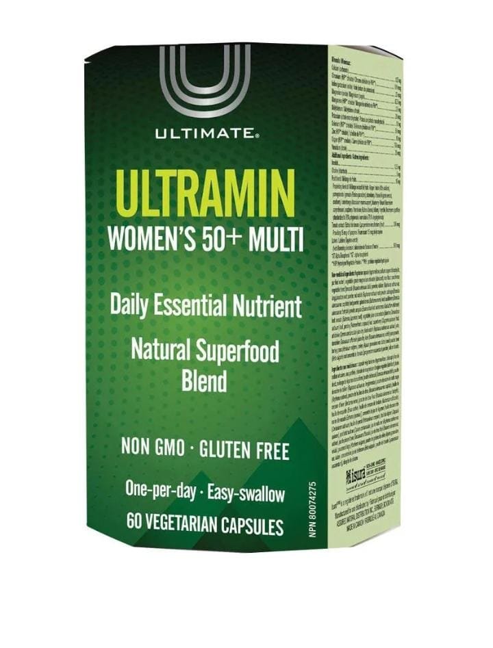ULT ULTRAMIN WOMENS 50+ MULTI 60S CAPS ULTIMATE ULTRAMIN WOMENS 50+ MULTI 60S CAPS - Image 1