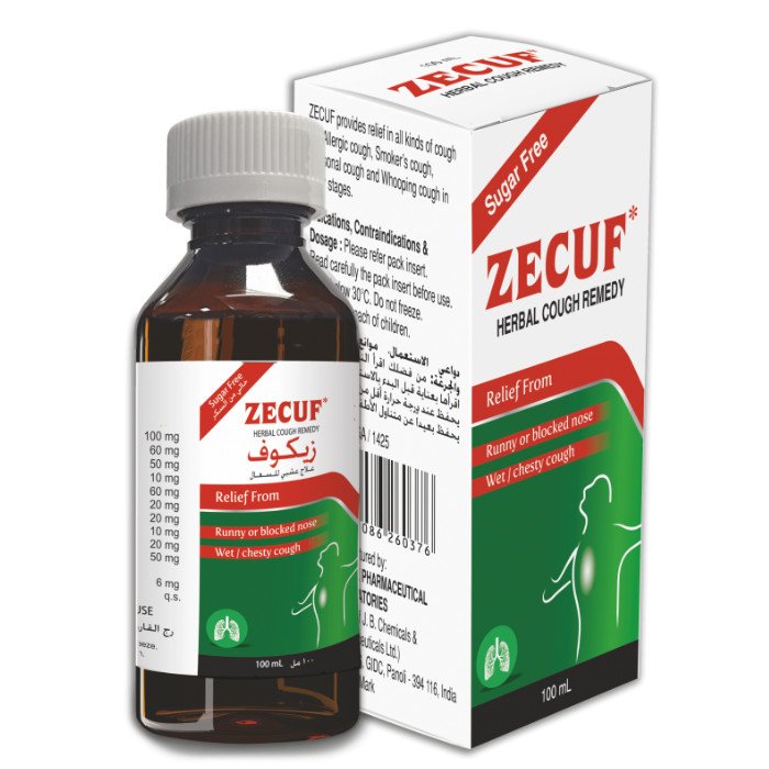 ZECUF SUGAR FREE 100ml ZECUF SUGAR FREE 100ml - Image 1