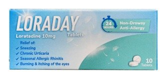 LORADAY 10MG 10S