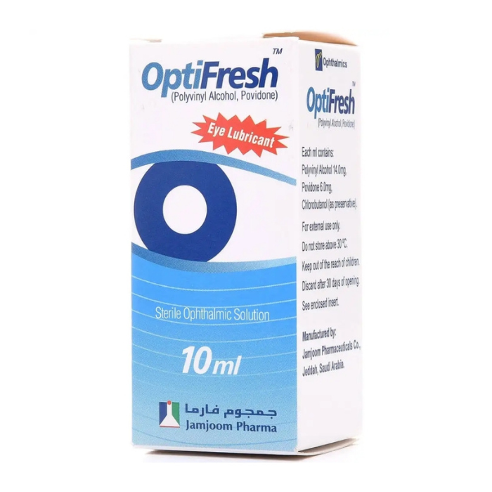111969-1 Optifresh Eye Drp (Sol) 10ml Pl Dr Bot - Image 1