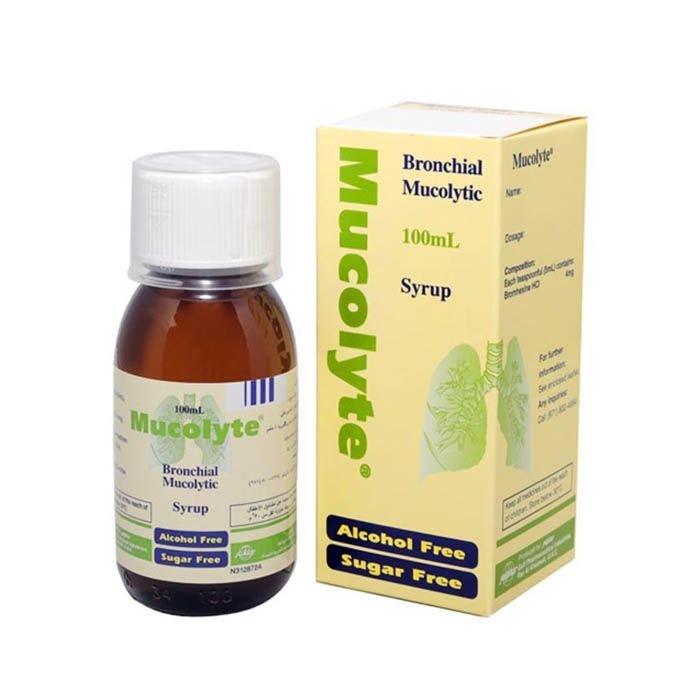 112243-5 Mucolyte 4mg/5ml Syrup 100 ml - Image 1