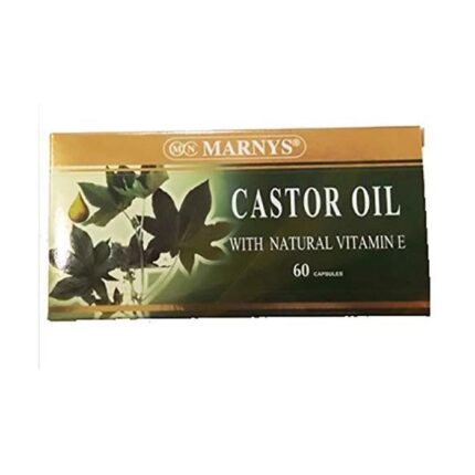 Marnys Castor Oil 60 Capsules