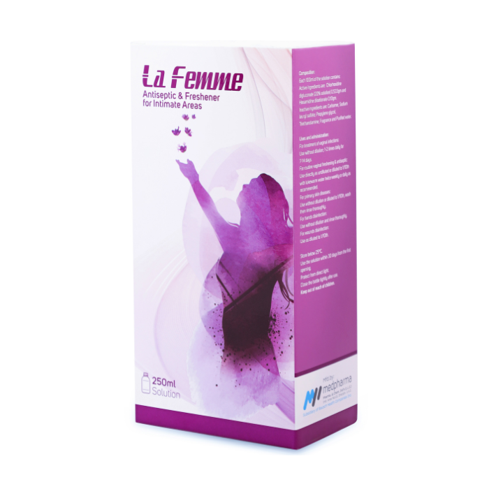 113180-003 La Femme Deodorising & Freshner 250ml - Image 1