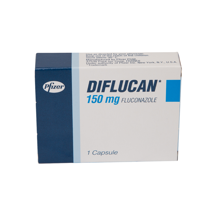 114989 Diflucan 150mg Cap (Hard Gelatin) 1's Blister - Image 1