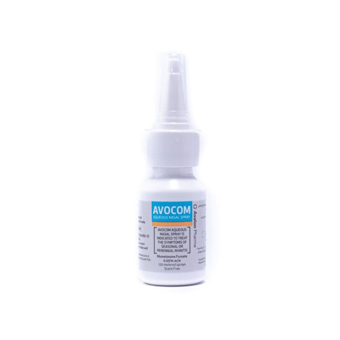 124542 Avocom 0.05% W/W Suspension For Nasal Spray 120 MD - Image 1