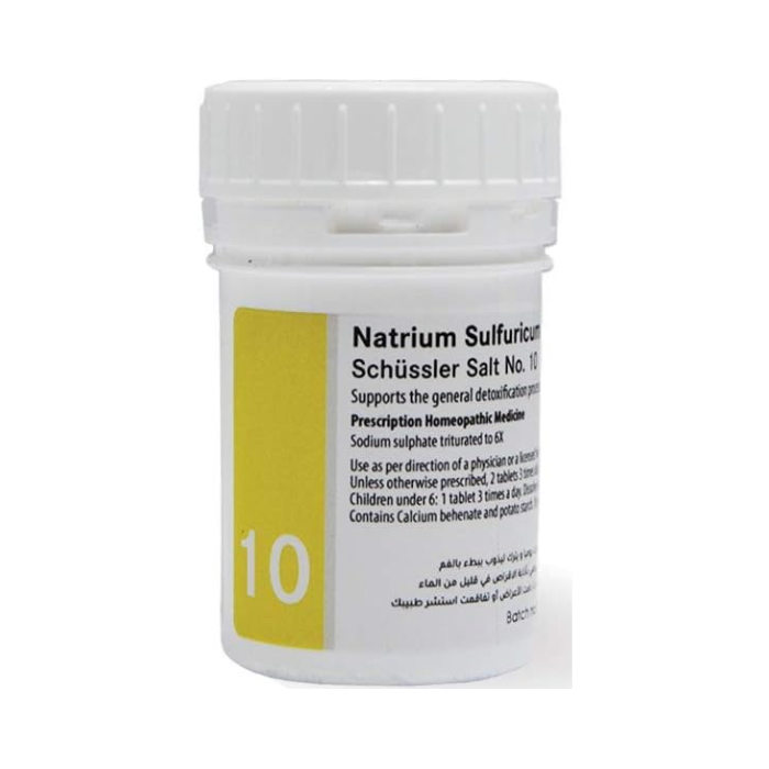 128820-1 (1) Adler Schussler Salt No.10 Natrium Sulfuricum 6X100 Tabs - Image 1