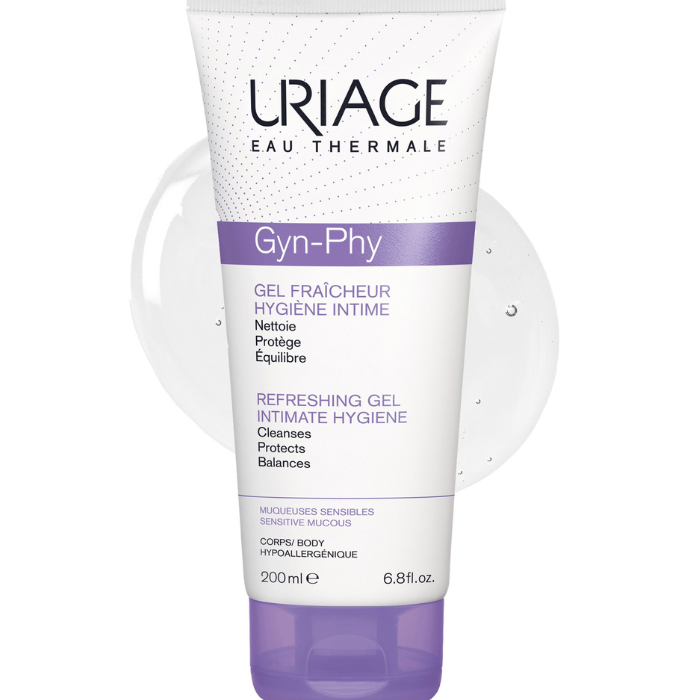 131151-1 (2) Uriage Gyn-Phy Intimate Hygiene Refreshing Gel 200 ml - Image 1