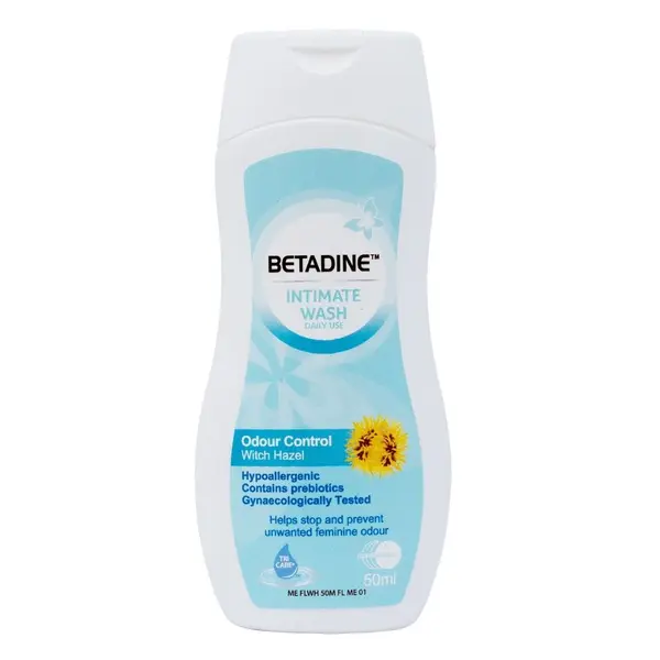 64156_1_1 Betadine Daily Use Intimate Wash For Odour Control, Witch Hazel 50ml - Image 1