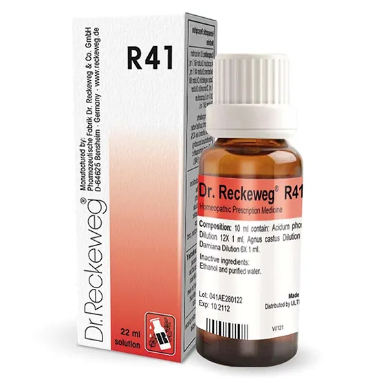 AJ050410 Dr. Reckeweg R41 Homeopathic Formula 22ml - Image 1