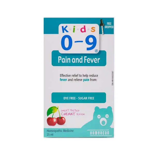 KIDS 0-9 PAIN AND FEVER Kids 0-9 Pain &Fever Oral Solution 25ml - Image 1