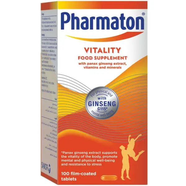 PHARMATON Pharmaton Capsules 100's - Image 1