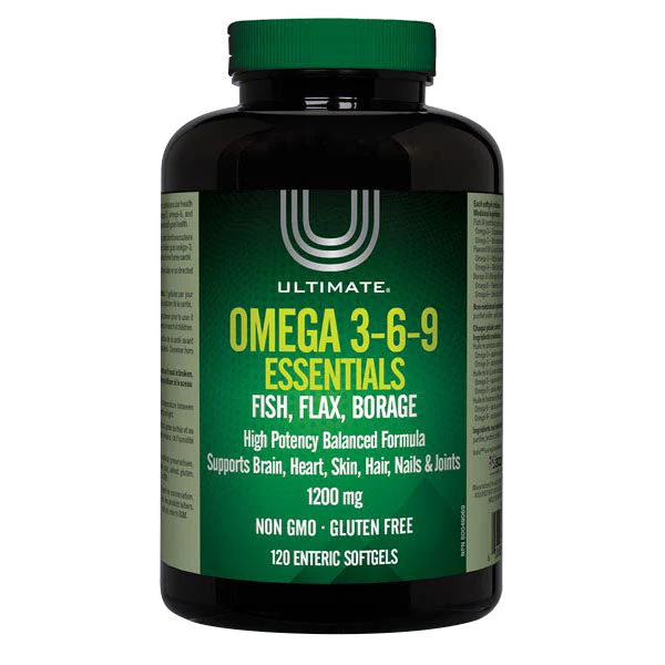 ULTIMATE-OMEGA-3-6-9 Ultimate Omega 3-6-9 Essentials 1200mg Capsules 120s - Image 1