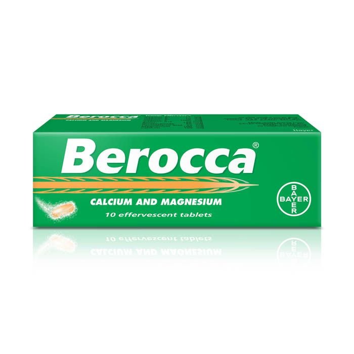 berocca_10_tablets_pi1_1 Berocca With Calcium & Magnesium Effervescent Tablets 10's - Image 1