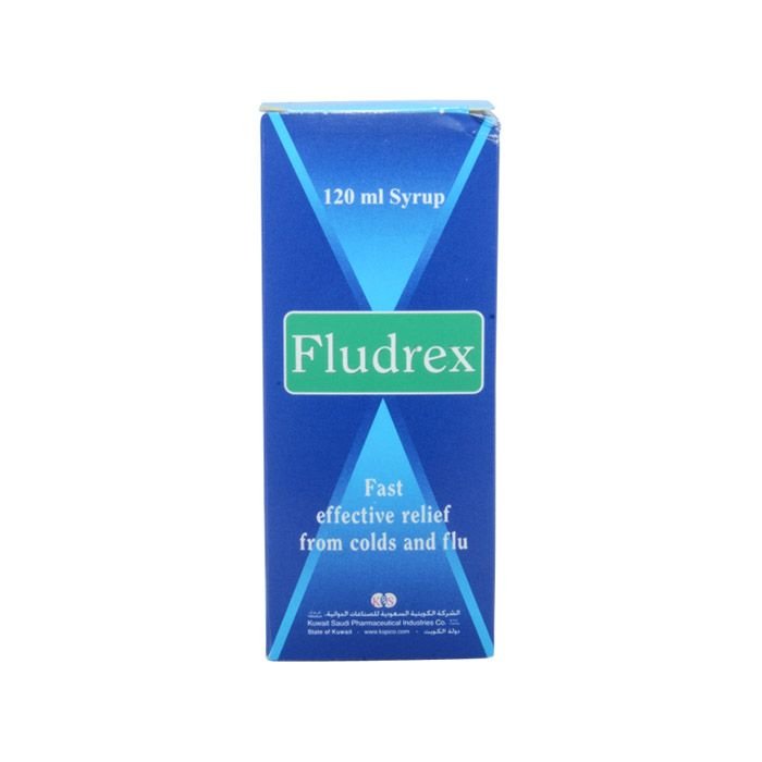 fludrex-syrup-120ml-bot_2 Fludrex Syrup 120ml Bottle - Image 1