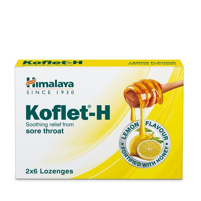 koflet-h_lemon_700_x_700_ Himalaya Koflet H Lozenges Lemon 12's - Image 1