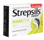 STREPSILS LEMON SUGAR FREE LOZENGES 16S