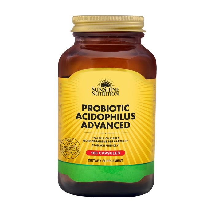 sunshine-n-probiotic-acidophilus-advanced-100-cap_1 Sunshine Nutrition Probiotic Acidophilus Advanced 100 Capsules - Image 1