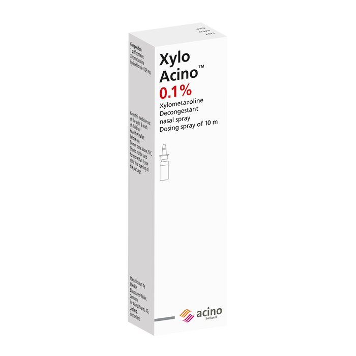 xylo-acino-0.1_ Xylo Acino 0.1% Nasal Spray 10ml - Image 1