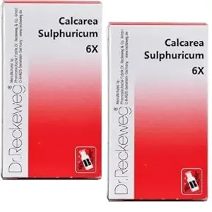DR RECKEWEG NO.12 CALCAREA SULFURICA 6X 200S